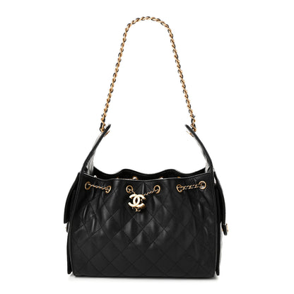 Chanel Caviar Quilted Small Chanel 25 Handbag Black 1 of 10