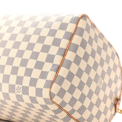 Louis Vuitton Damier Azur Speedy 30 11 of 14