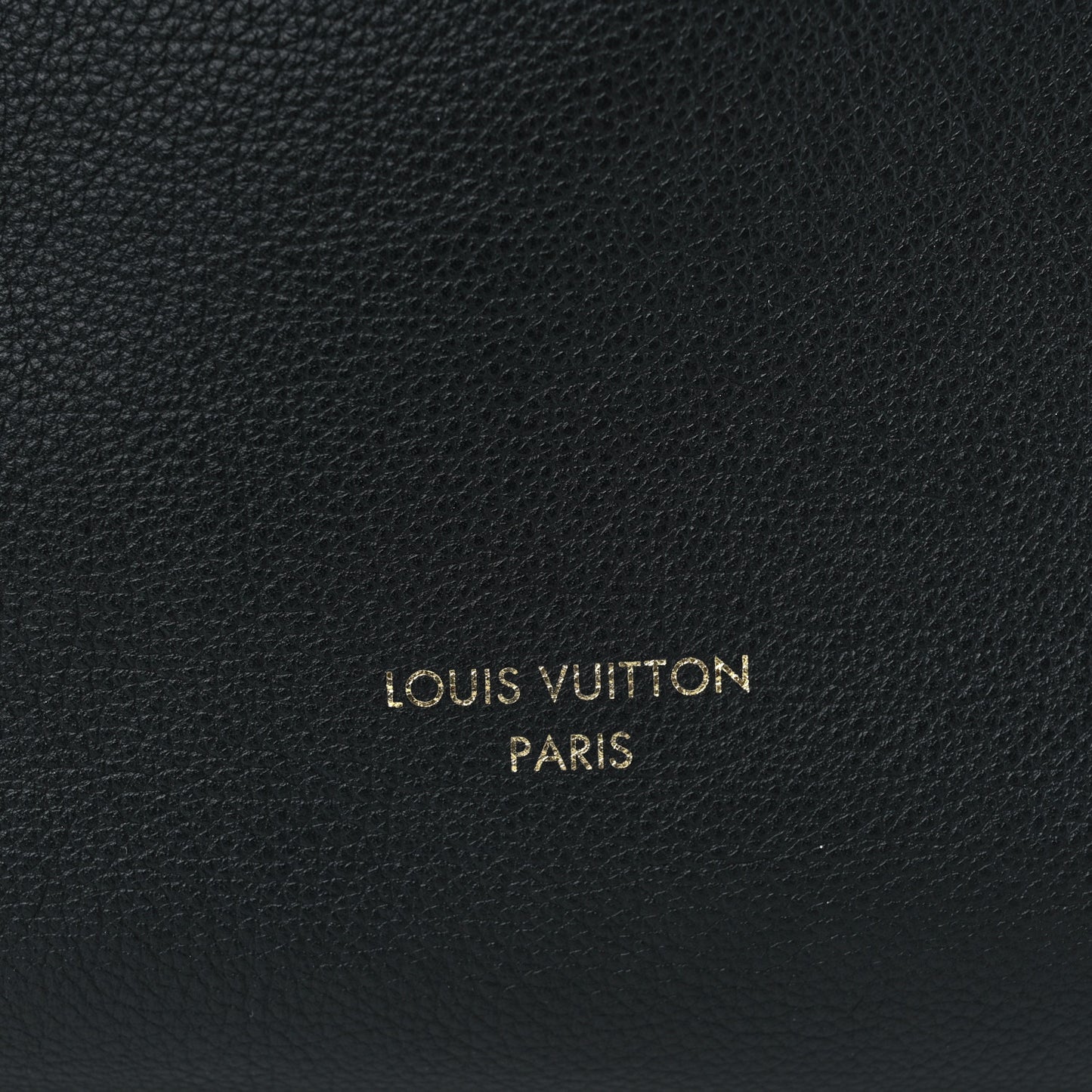 Grained Calfskin Low Key Hobo MM Black