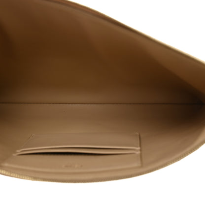 Celine Calfskin Quilted C Charm Pouch Nude 5 of 8