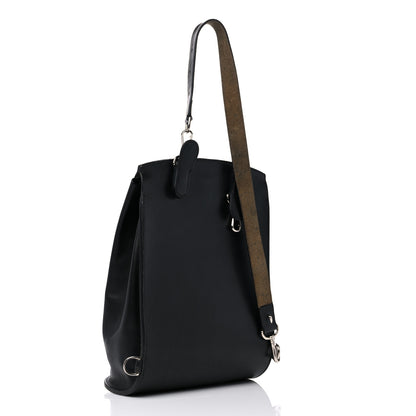 Hermes Barenia Sacoche Pour Selle Backpack Black 2 of 16