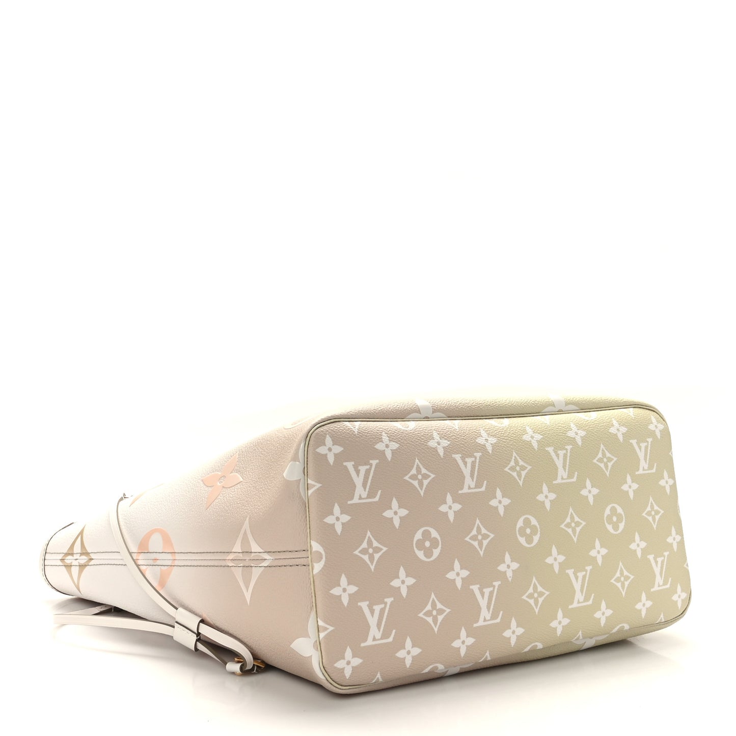 Monogram Giant Spring In The City Neverfull MM Sunset Kaki