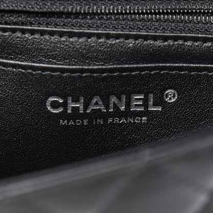 Chanel Lambskin Quilted Mini Rectangular Flap So Black 8 of 9