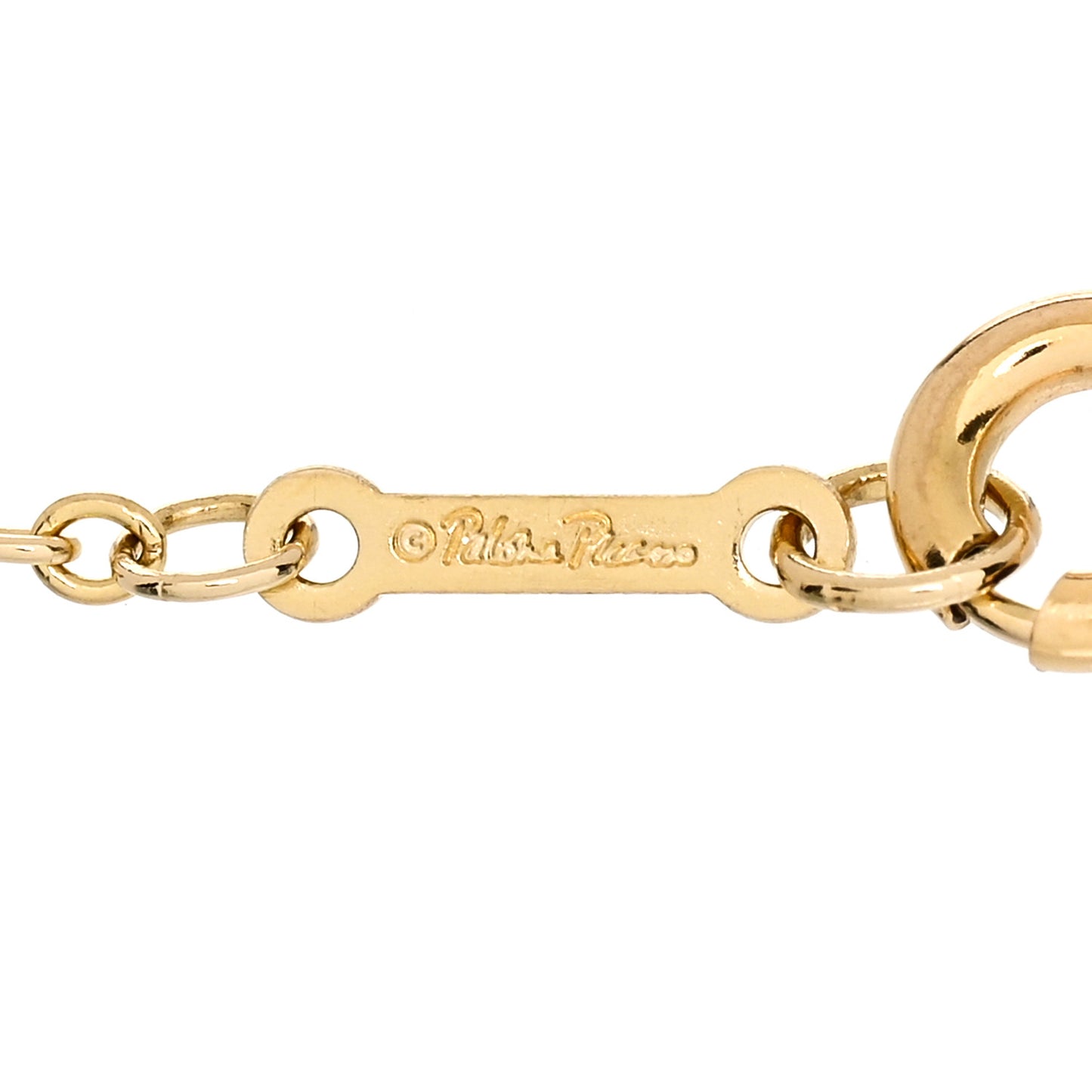 18K Yellow Gold Diamond Double Loving Heart Bracelet