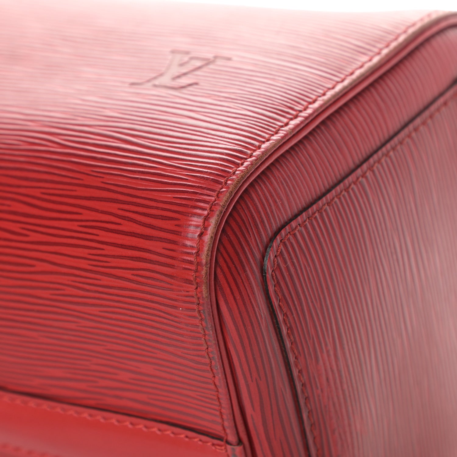 Louis Vuitton Epi Speedy 25 Castillan Red 10 of 17