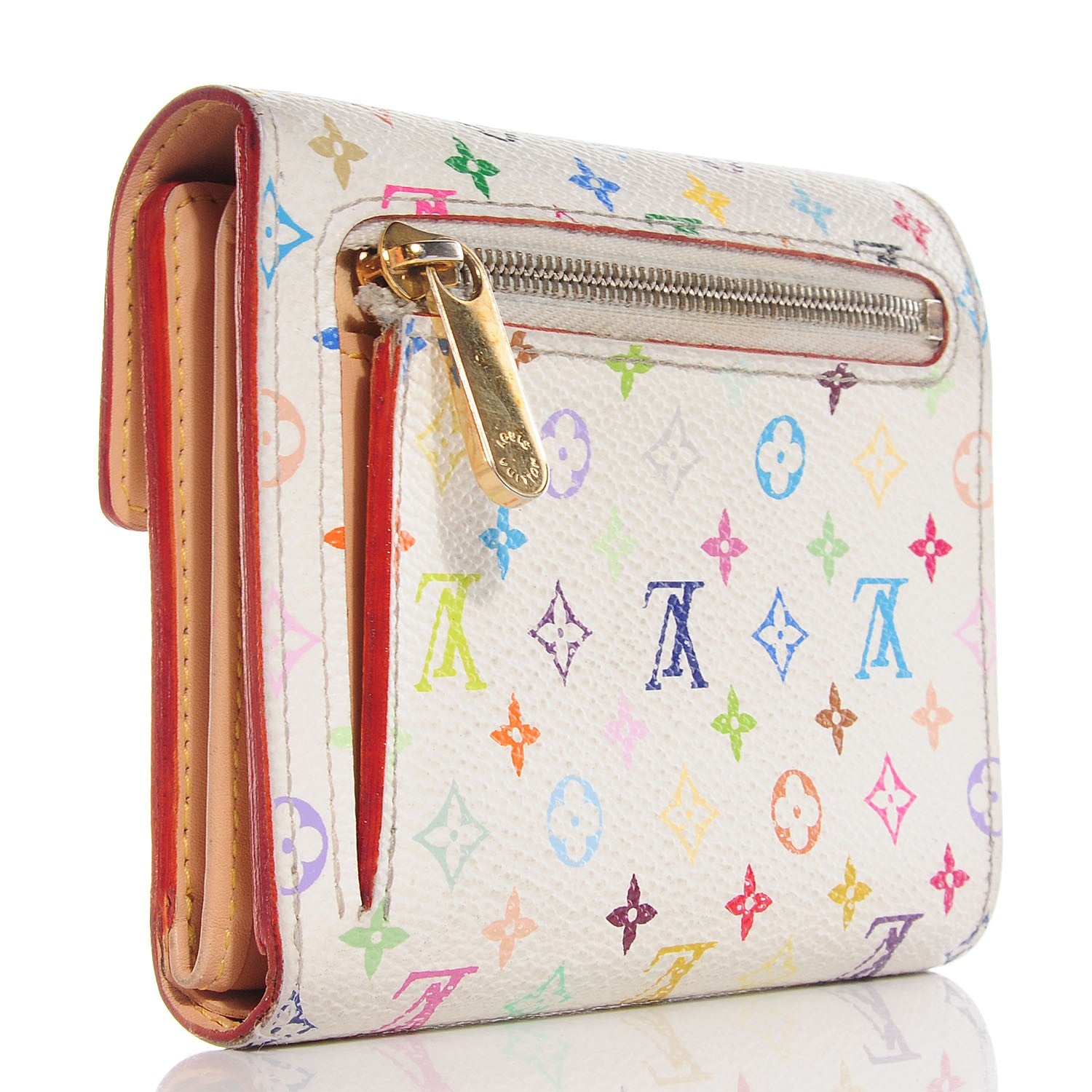 Louis Vuitton Monogram Multicolor Koala Wallet White 3 of 8