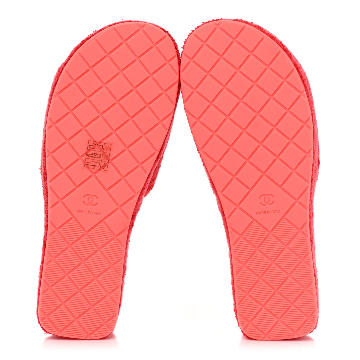 Terry CC Flat Mules Sandals 39 Dark Red Orange