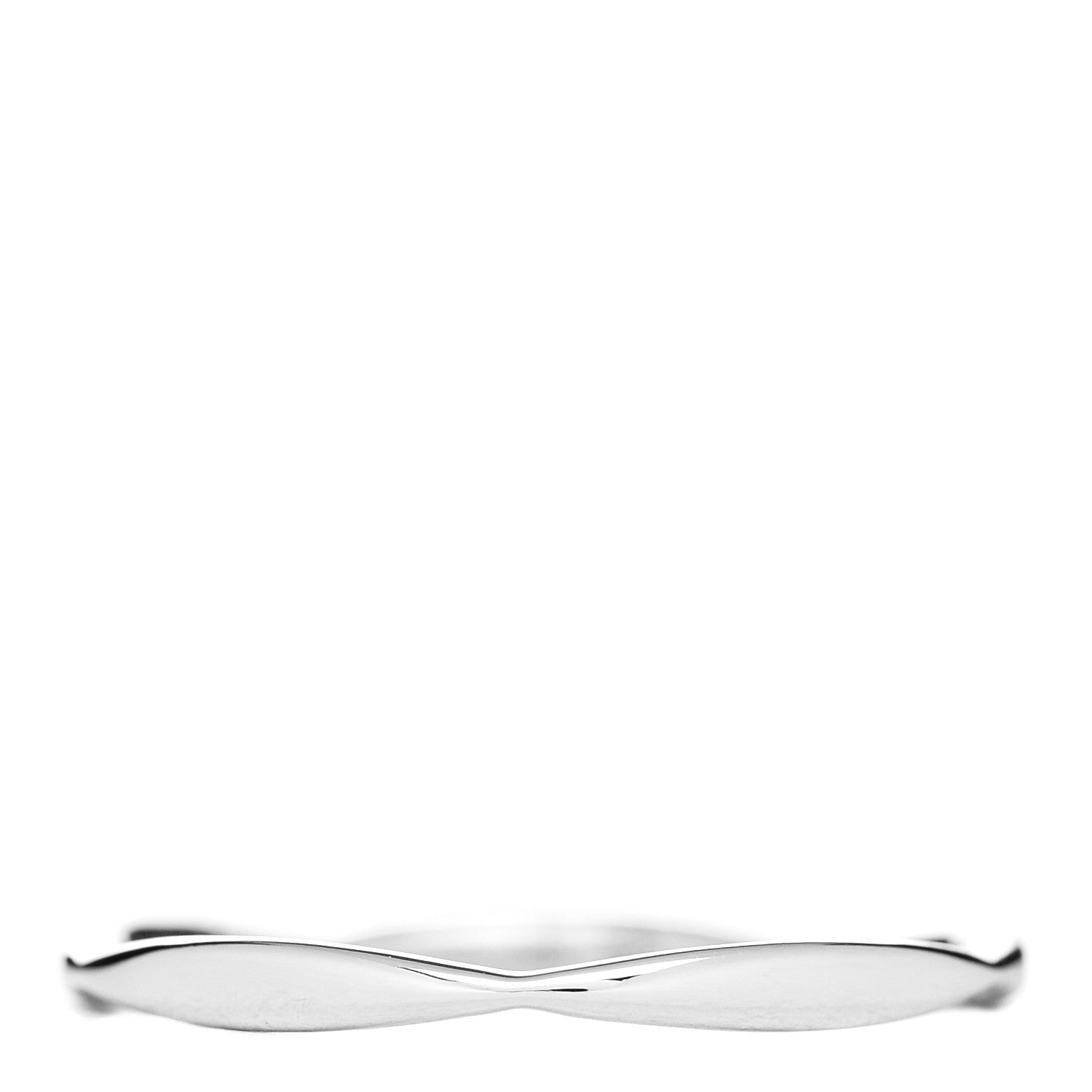 Chanel Platinum Camelia Wedding Band Ring 57 8 3 of 4