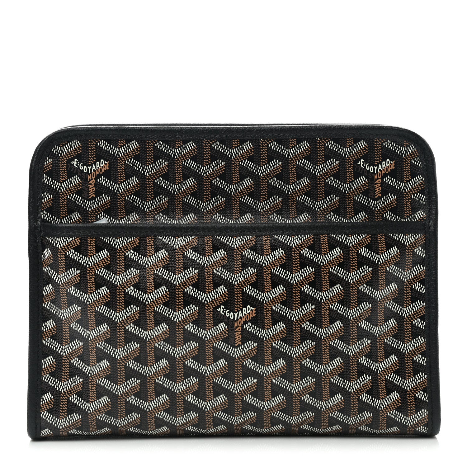 Goyard Goyardine Jouvence MM Toiletry Pouch Black 1 of 5