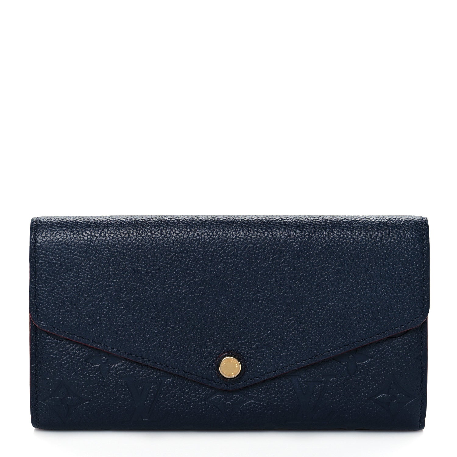 Louis Vuitton Empreinte Sarah Wallet NM Marine Rouge 1 of 8