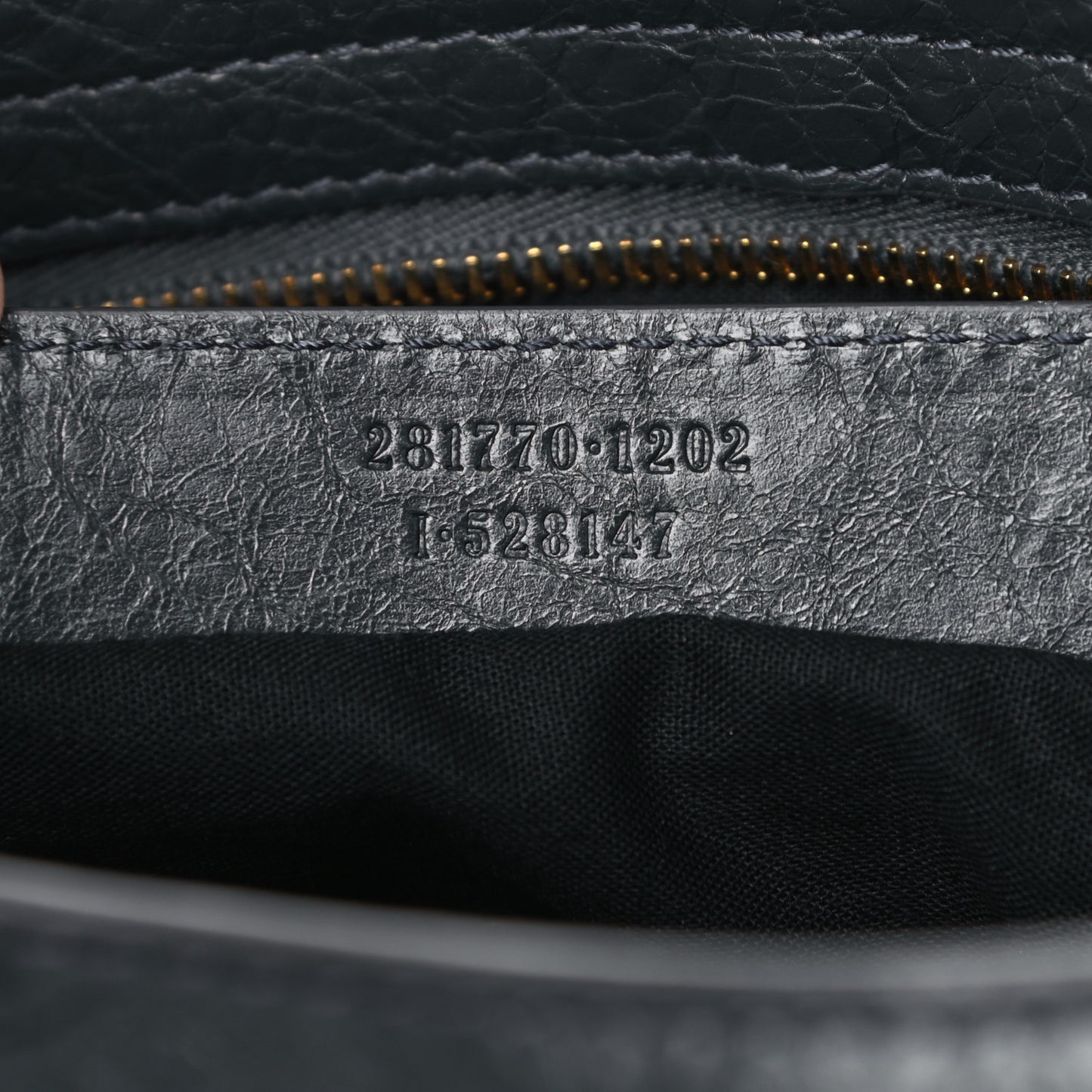 Agneau Giant 12 Gold Hardware City Anthracite