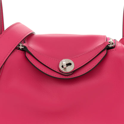 Hermes Swift Verso Mini Lindy 20 Rose Mexico Rouge Piment 8 of 12