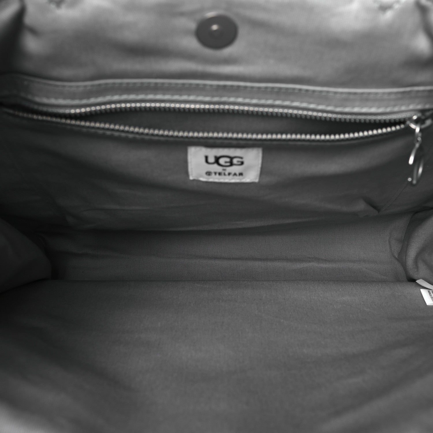 Telfar X UGG Fleece Medium Shopping Bag Grey 5 of 8