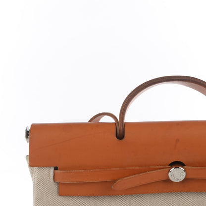 Hermes Toile Vache Hunter Herbag 39 MM Natural 2 of 21