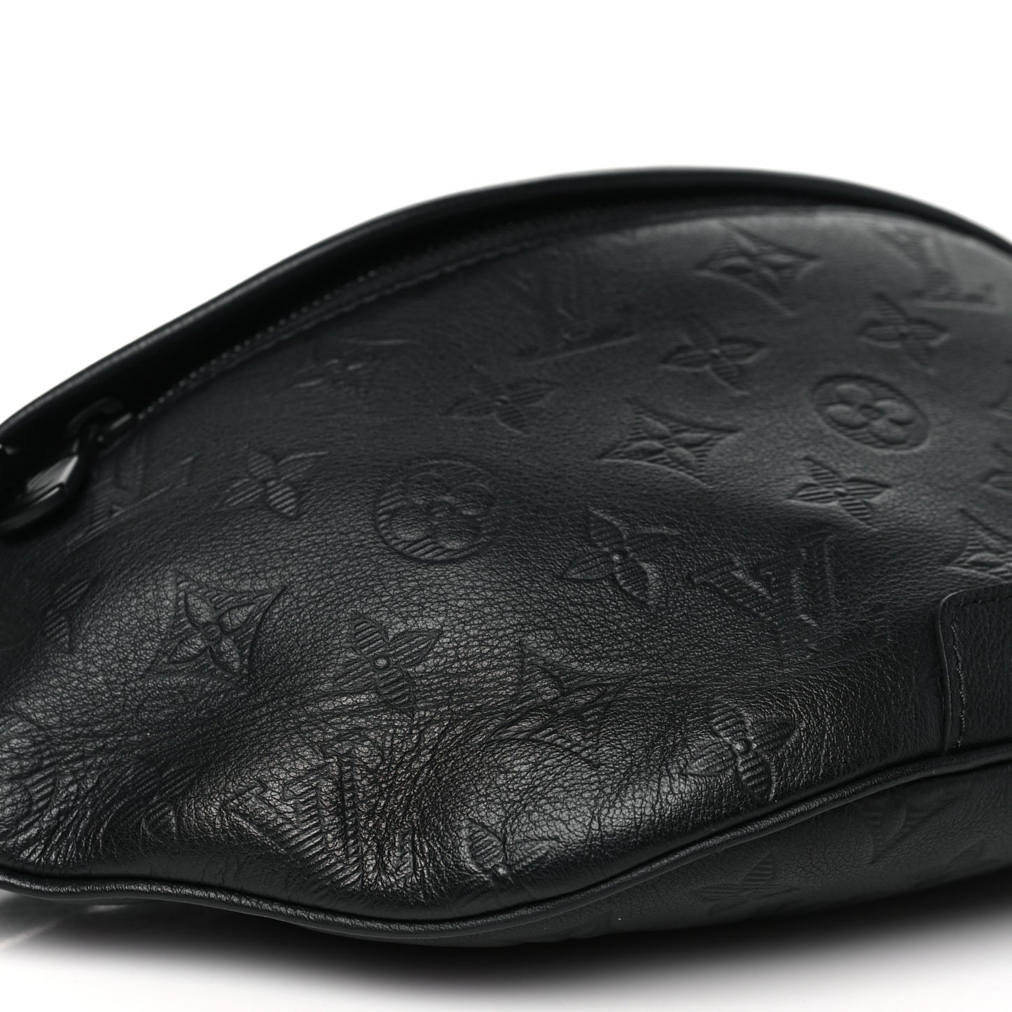 Calfskin Monogram Shadow Discovery Bumbag PM Black