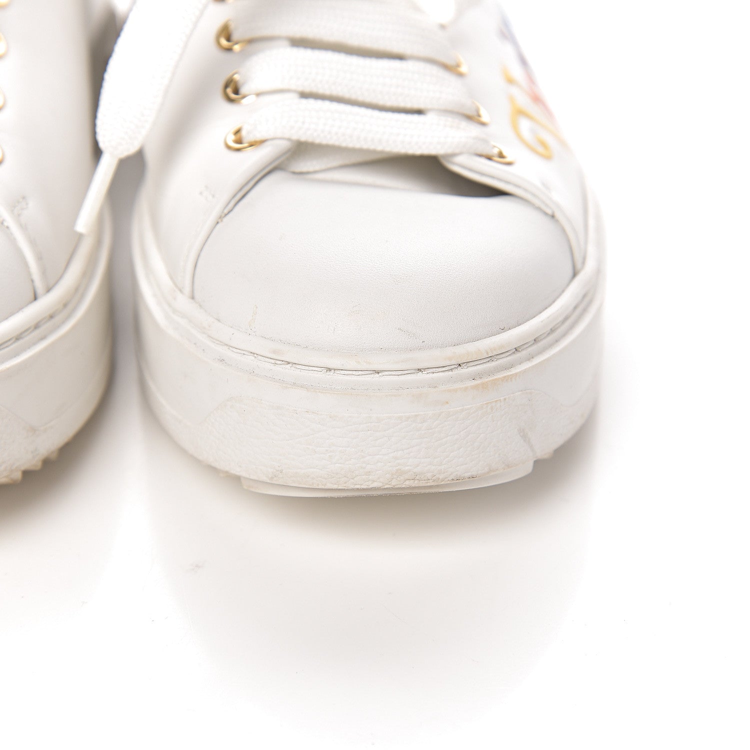 Louis Vuitton Calfskin Time Out New Wave Sneakers 38 White 9 of 13