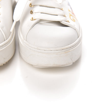 Louis Vuitton Calfskin Time Out New Wave Sneakers 38 White 9 of 13