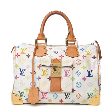 Louis Vuitton Monogram Multicolor Speedy 30 White 1 of 11