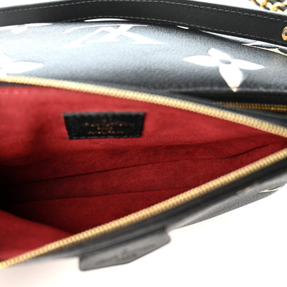 Louis Vuitton Empreinte Monogram Giant Multi Pochette Accessories Black Beige 6 of 10