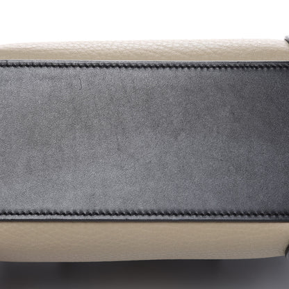 Celine Elephant Calfskin Nano Tri-Color Luggage Beige 13 of 23