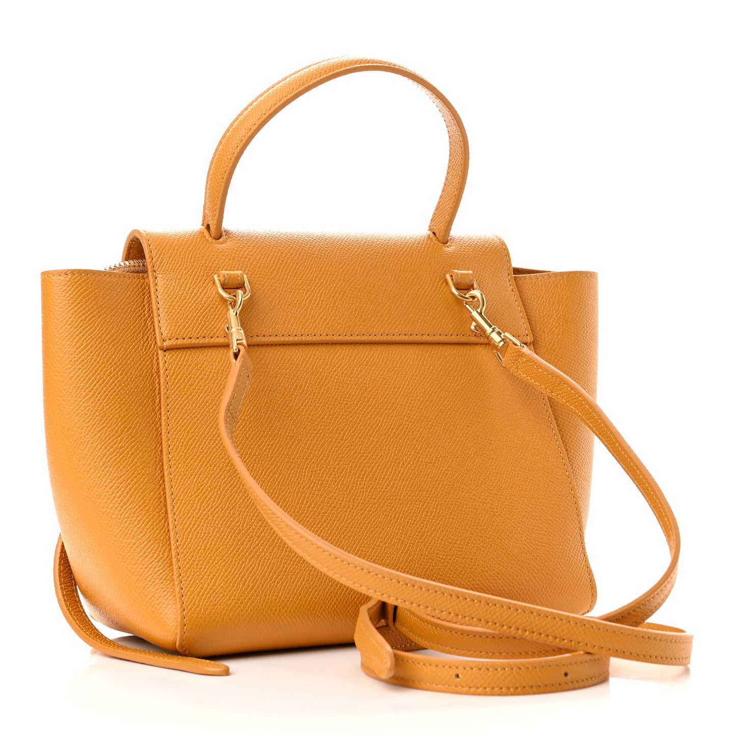 Grained Calfskin Nano Belt Bag Calendula