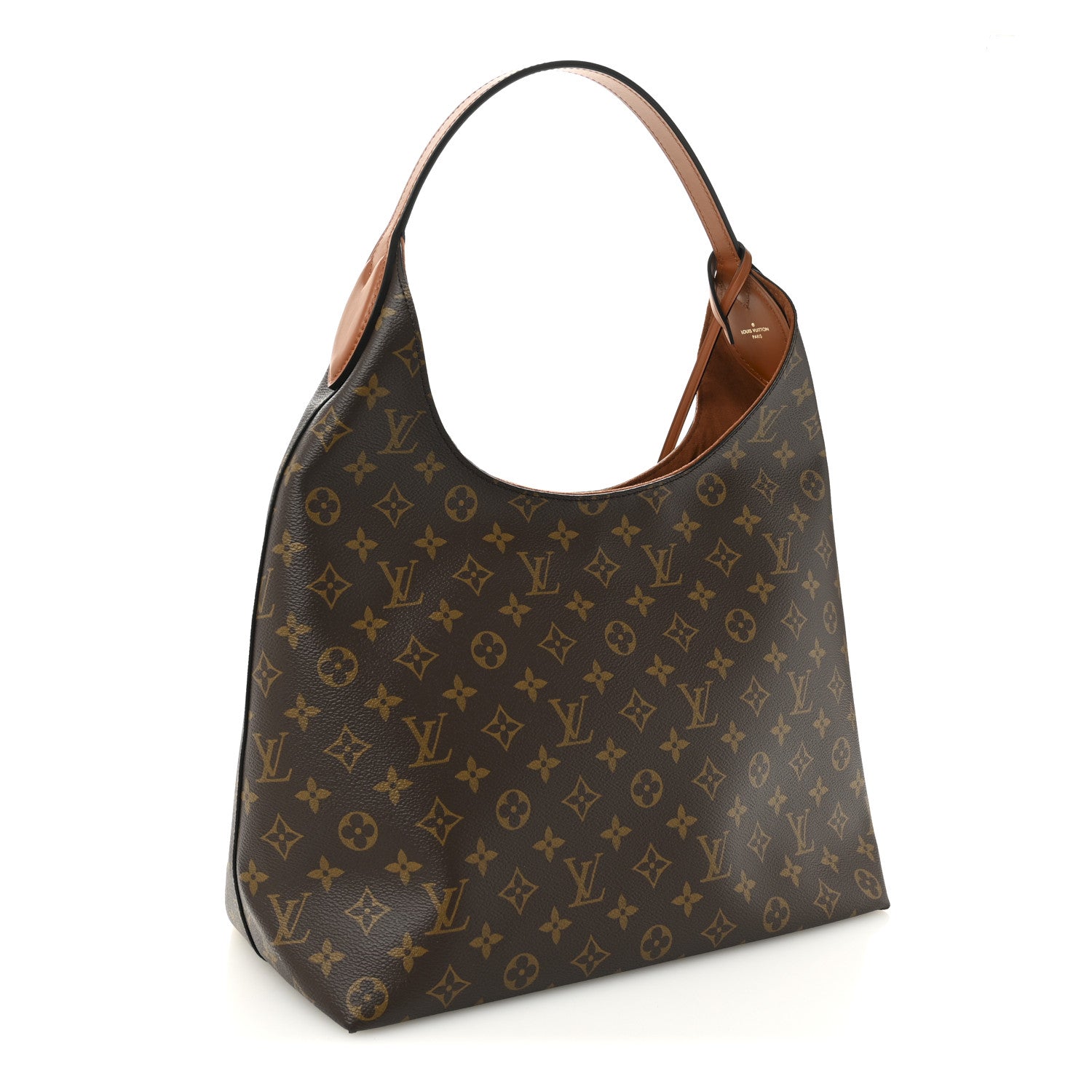 Louis Vuitton Monogram Flower Hobo Brown 3 of 11