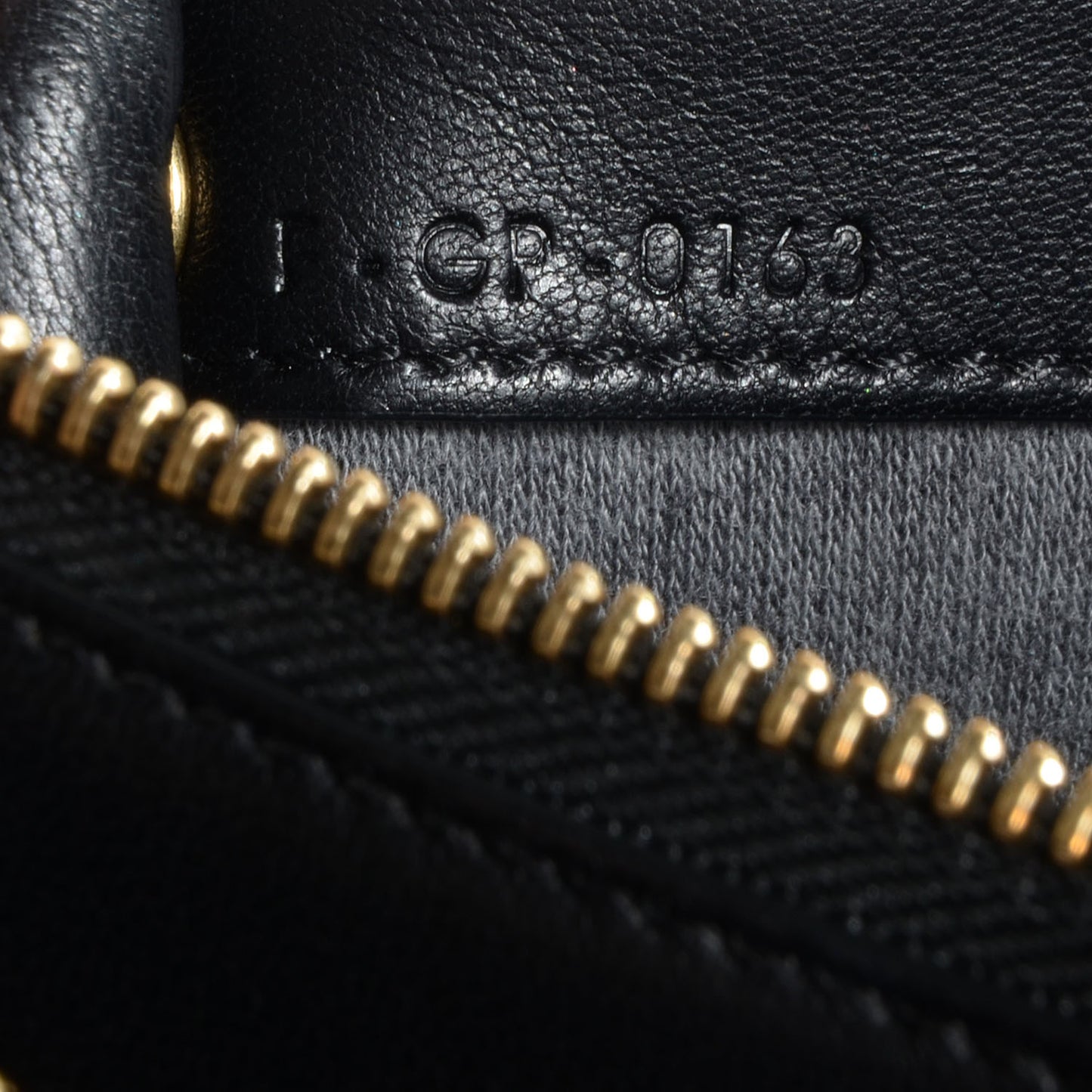 Lambskin Large Trio Crossbody Bag Black