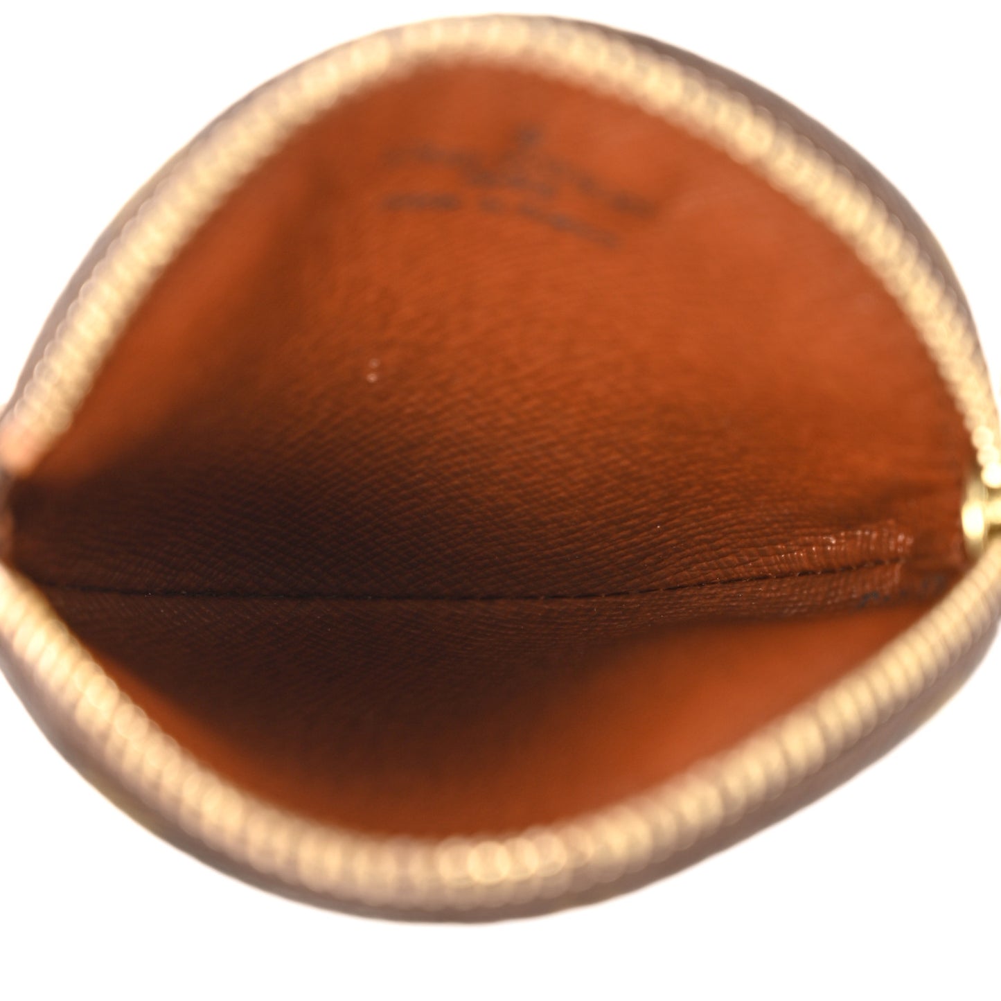 Monogram Round Coin Purse