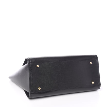 Chanel Caviar Small Studded Deauville Tote Black 3 of 9