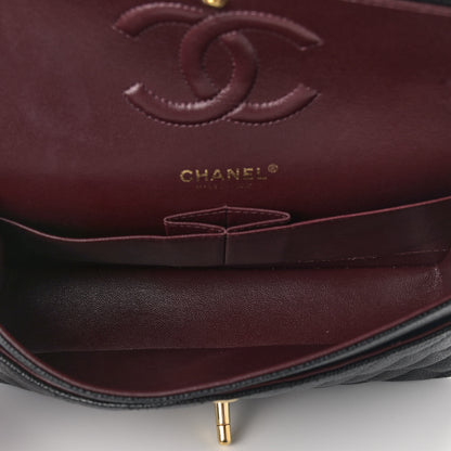Chanel Caviar Quilted Medium Double Flap Black 5 of 11