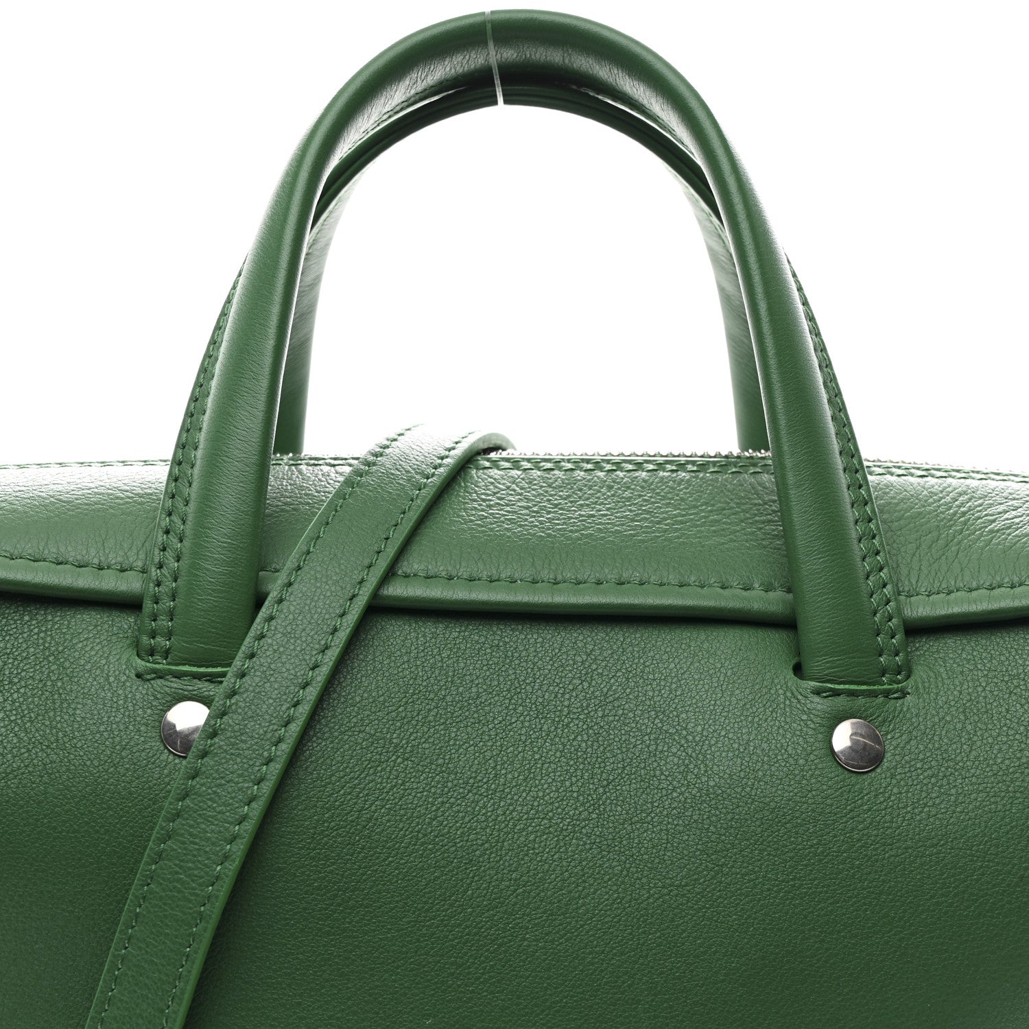 Balenciaga Shiny Day Calfskin Logo S Triangle Duffle Irlandais 8 of 10