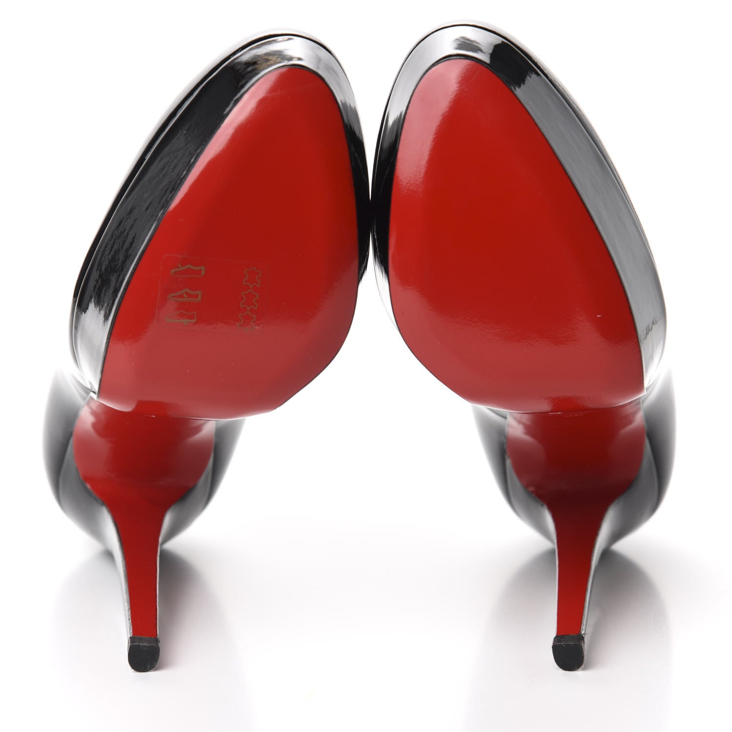 Christian Louboutin Patent Bianca 140 Pumps 38 Black 6 of 9