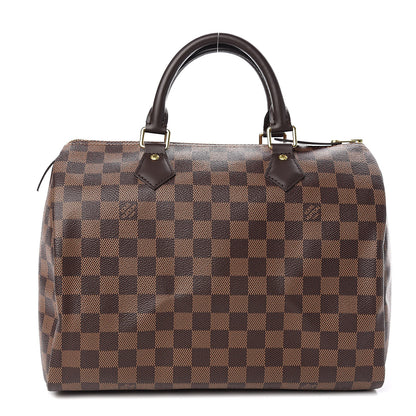 Louis Vuitton Damier Ebene Speedy 30 1 of 11