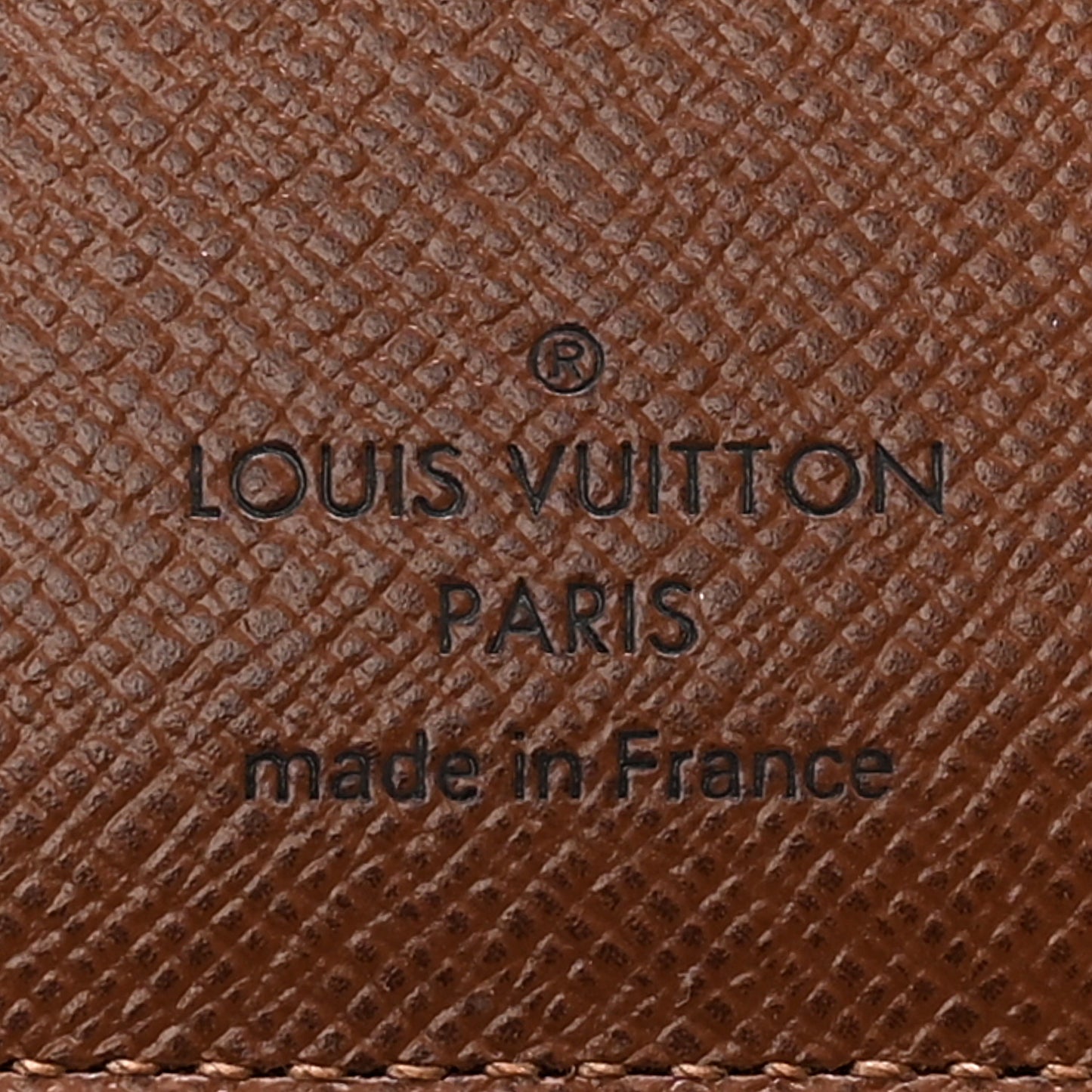 LOUIS VUITTON Monogram Desk Agenda Cover