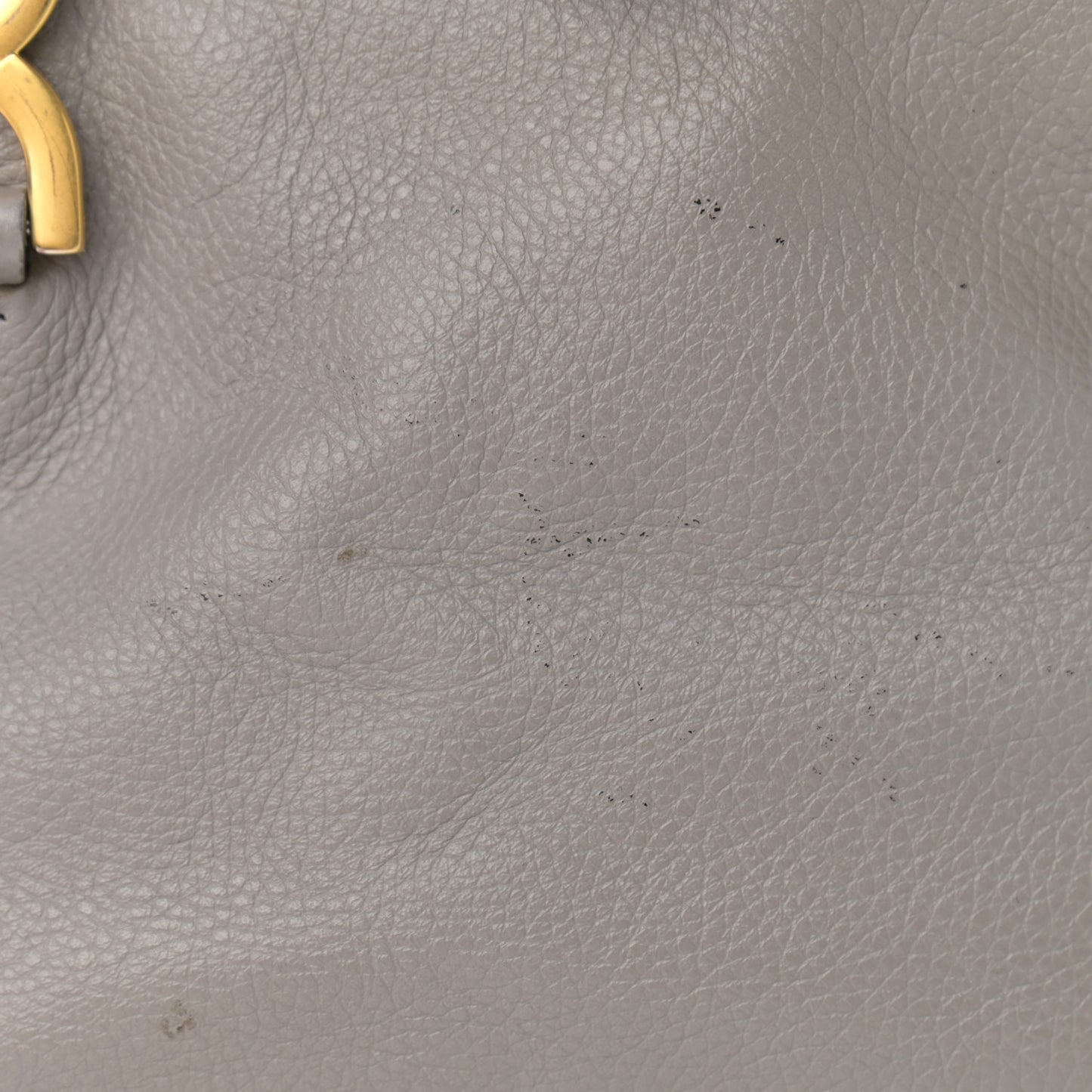 Calfskin Small Marcie Satchel Cashmere Grey