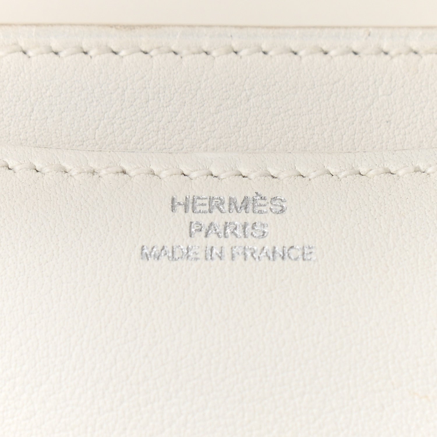 Hermes Swift Constance 18 White 6 of 14