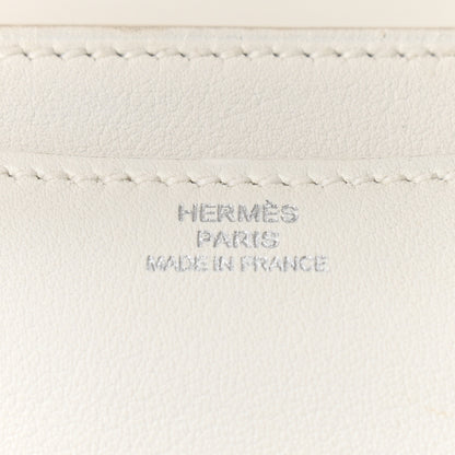 Hermes Swift Constance 18 White 6 of 14