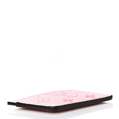 Louis Vuitton Empreinte Monogram Giant By The Pool Card Holder Bouton De Rose 4 of 10