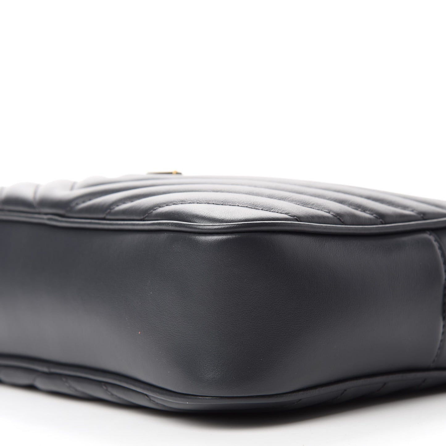 Calfskin Matelasse Monogram Lou Camera Bag Dark Smog