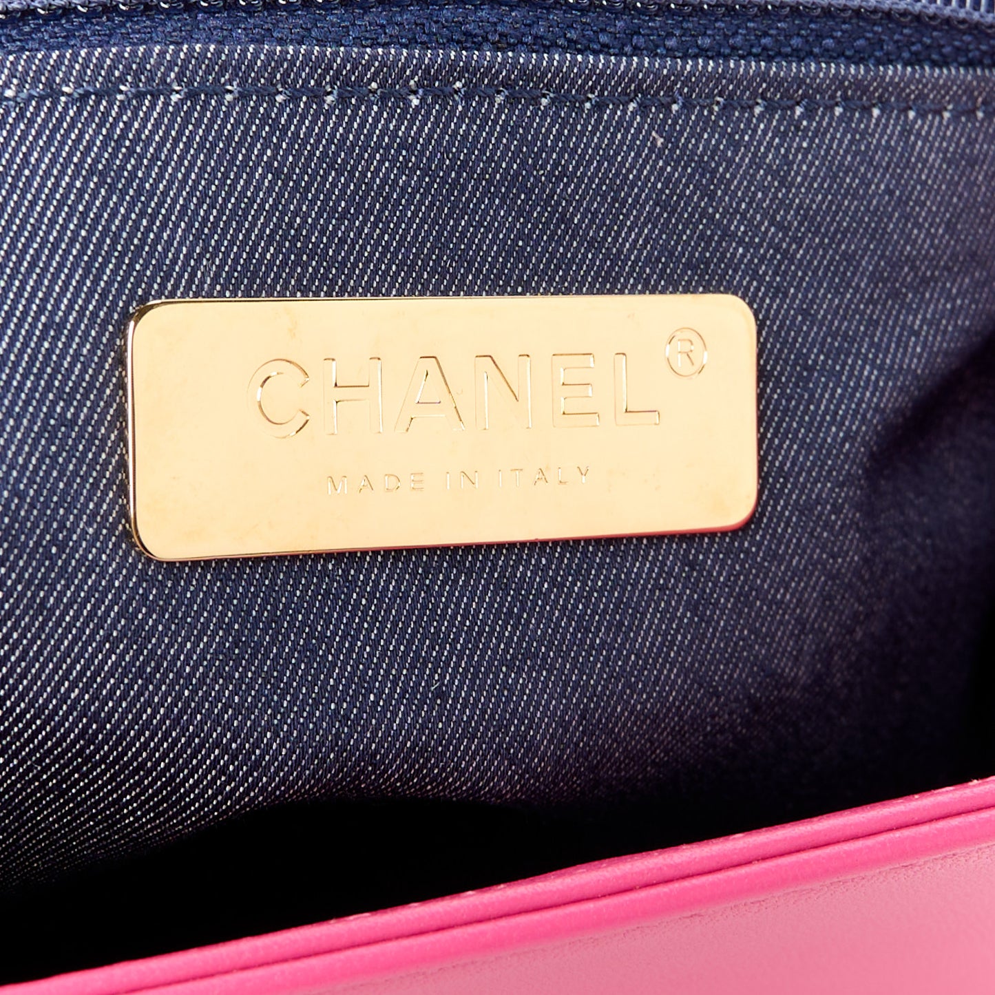 Lambskin CC Mania Flap Bag Pink