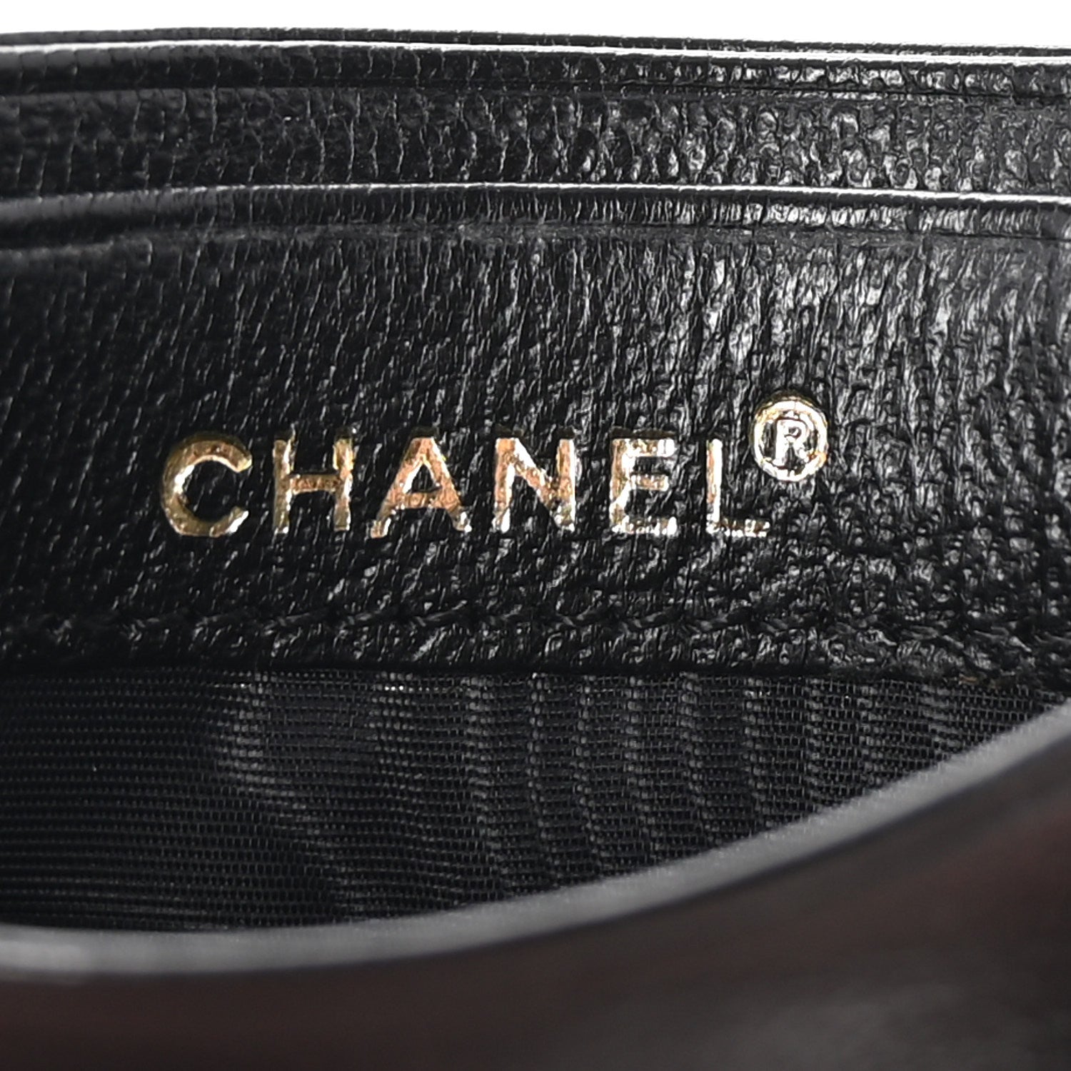 Chanel Goatskin CC Card Holder Black 6 of 8