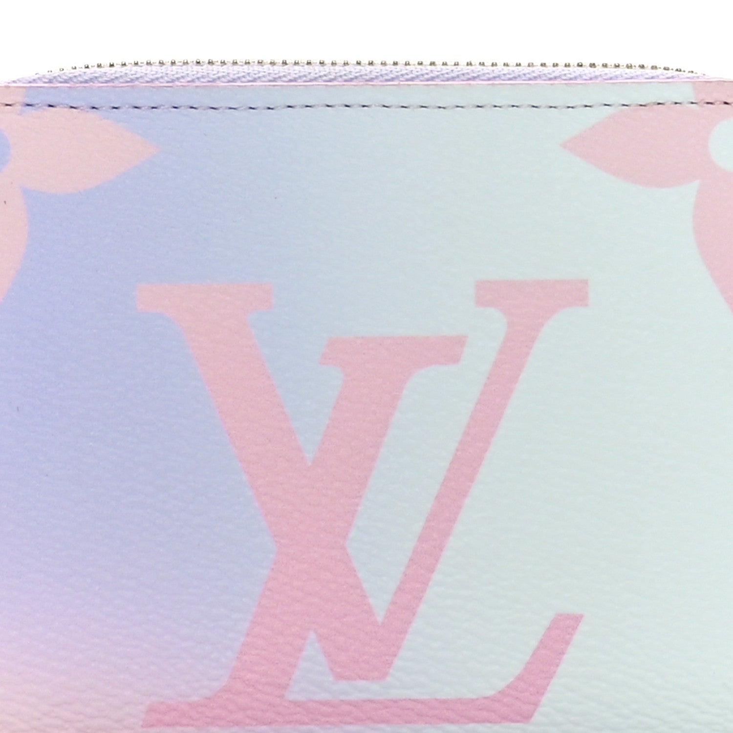 Louis Vuitton Monogram Giant Spring In The City Zippy Coin Purse Sunrise Pastel 7 of 10