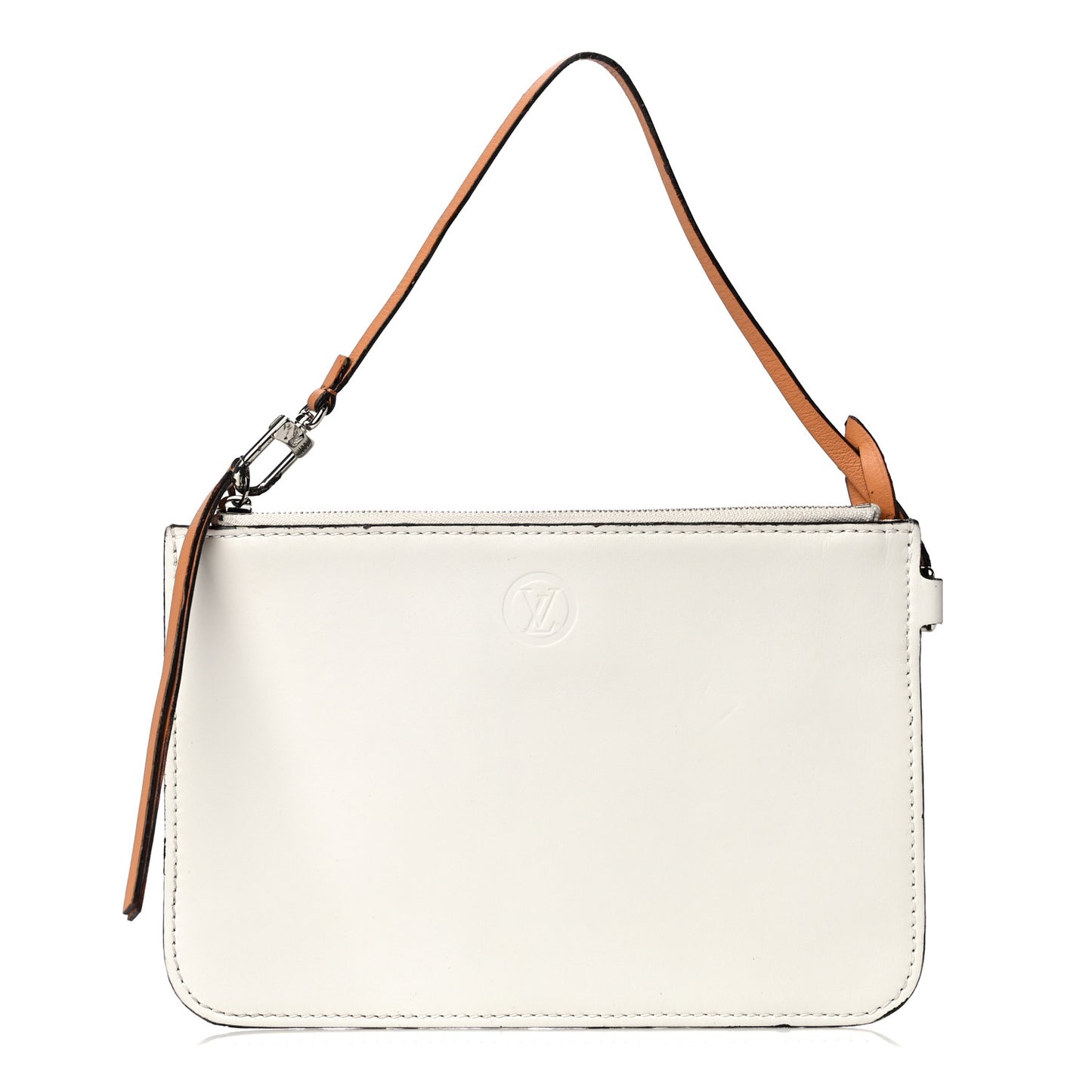 Calfskin Pochette White