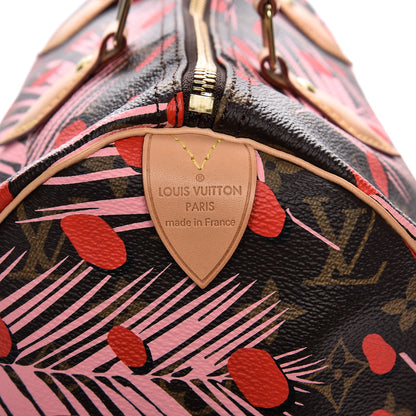 Louis Vuitton Monogram Jungle Dots Speedy 30 Sugar Pink Poppy 6 of 12