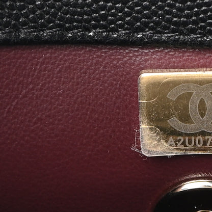 Chanel Caviar Quilted Mini Coco Handle Flap Black 7 of 9