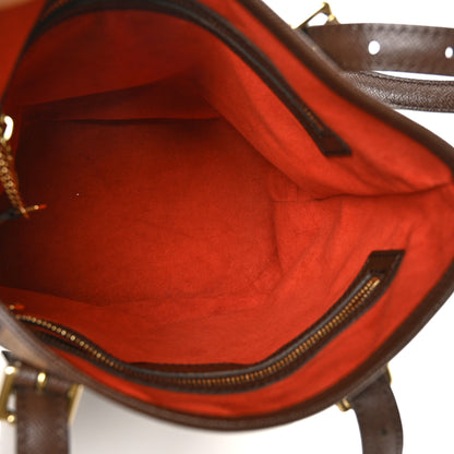 Louis Vuitton Damier Ebene Marais Bucket 23 5 of 6