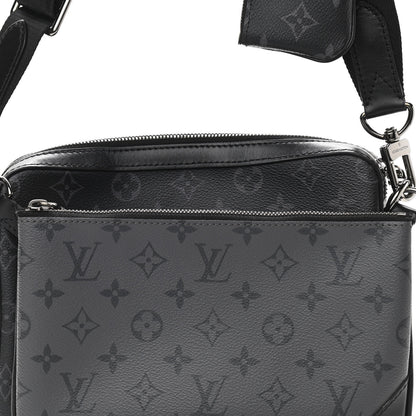 Louis Vuitton Reverse Monogram Eclipse Trio Messenger 8 of 11