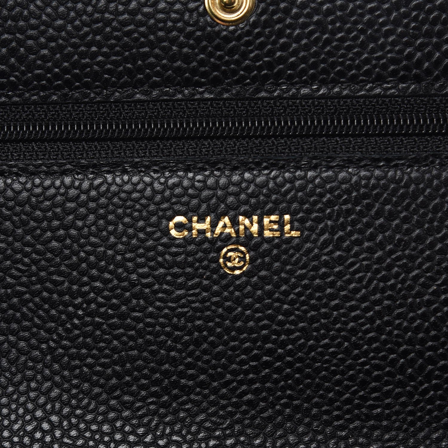 Chanel Caviar Quilted Wallet On Chain WOC Black 6 of 11
