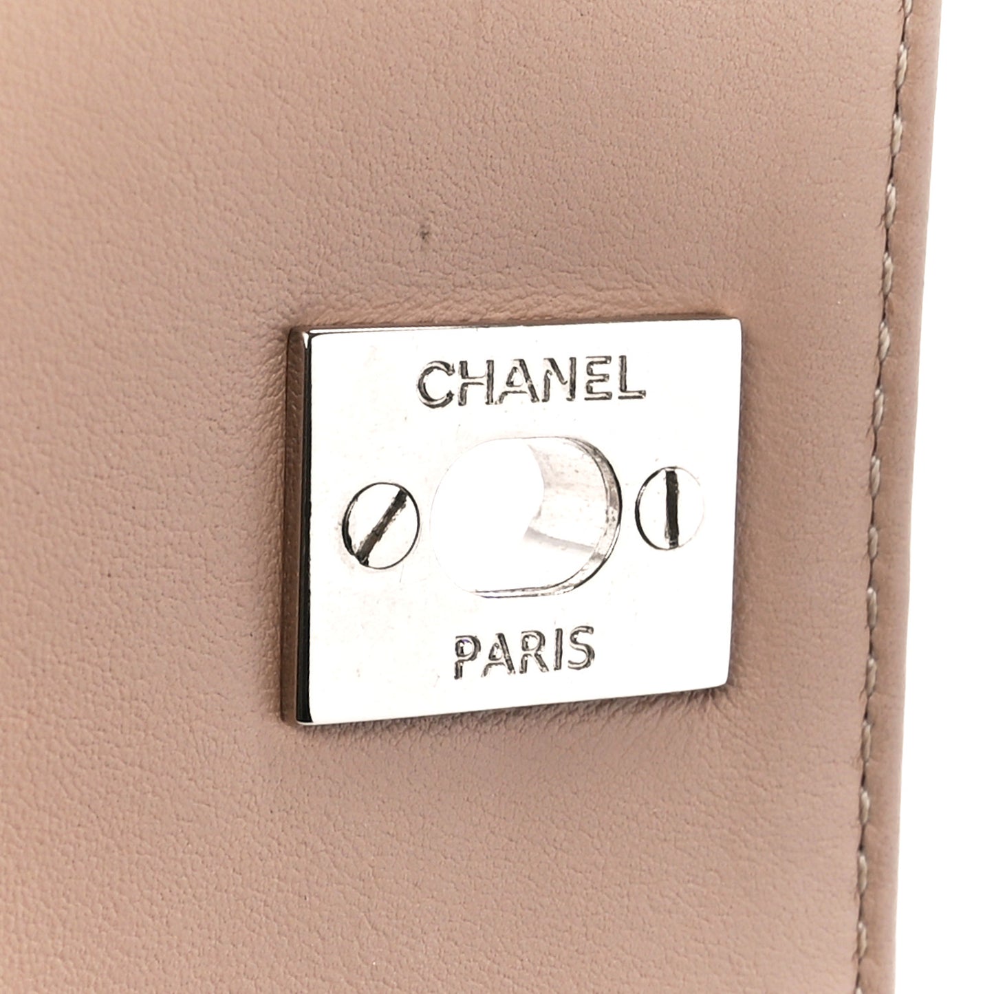 Calfskin Small Tramezzo Flap Beige