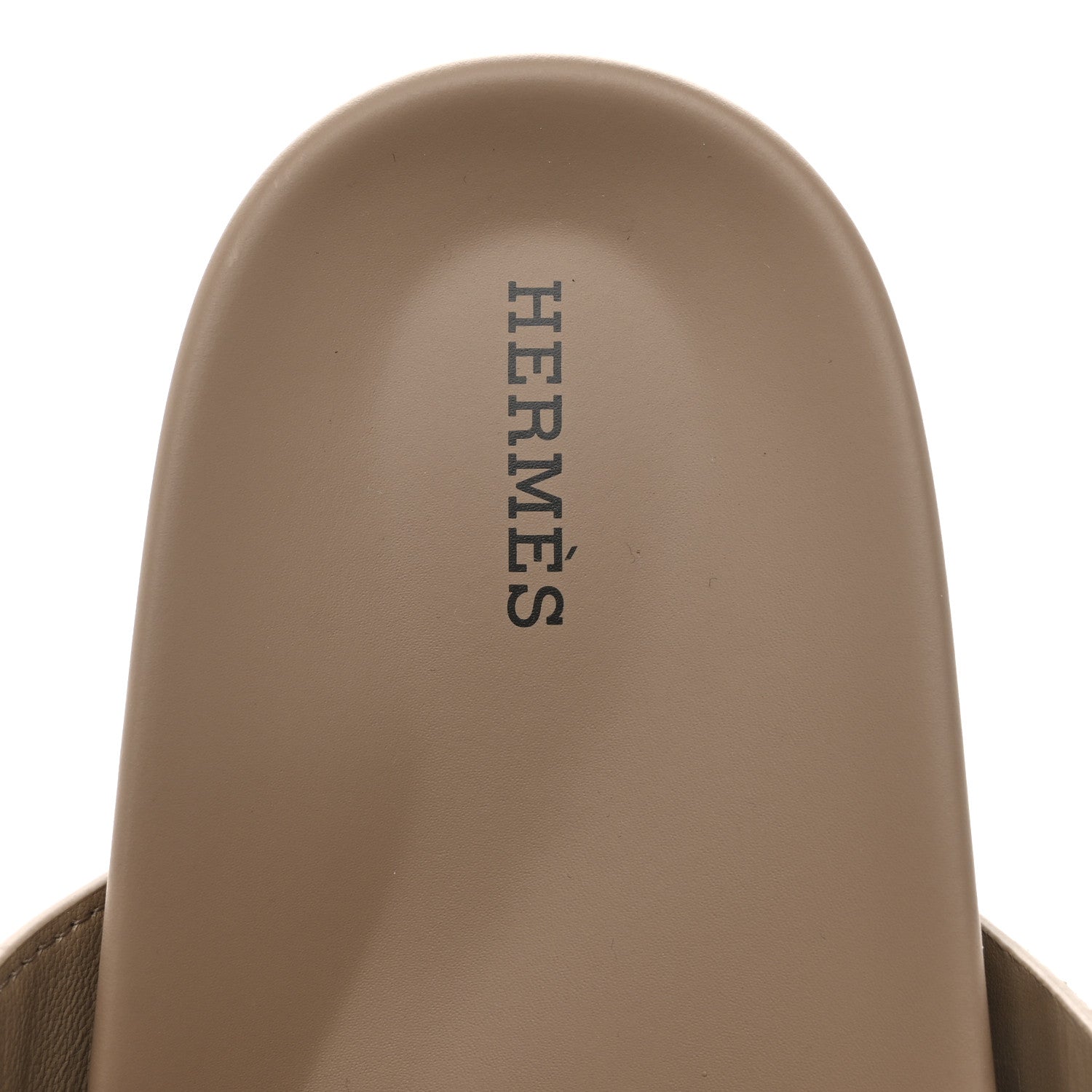 Hermes Suede Goatskin Womens Chypre Sandals 40.5 Beige Sable 7 of 10